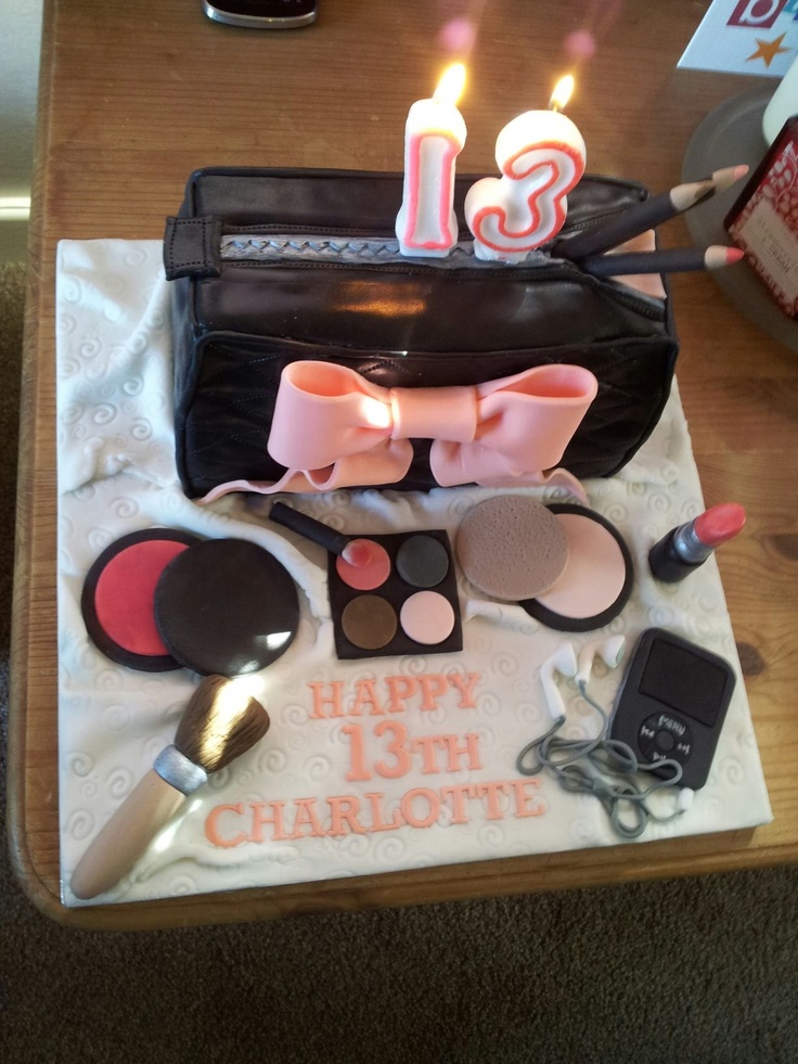 Make Up Bag Cake Ideas