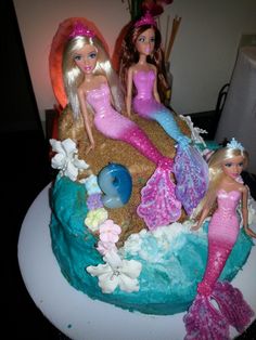 Mako Mermaids Party Birthday Cake