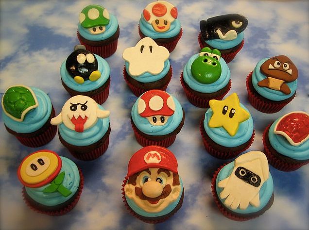 Mario Cupcake Ideas