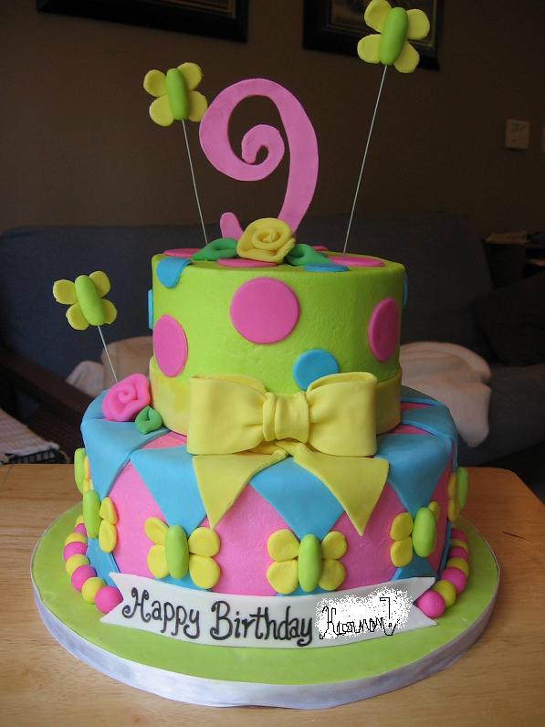 7 Photos of 9 Cool Birthday Cakes