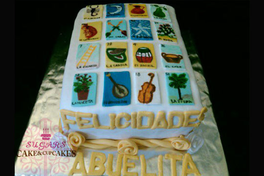 10 Loteria Mexican Cakes Designs Photo Mexican Loteria Birthday