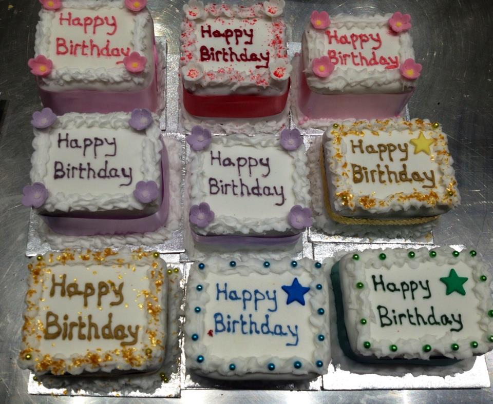 Mini Birthday Cakes