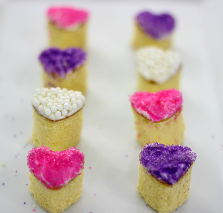 Mini Heart Cake Recipe