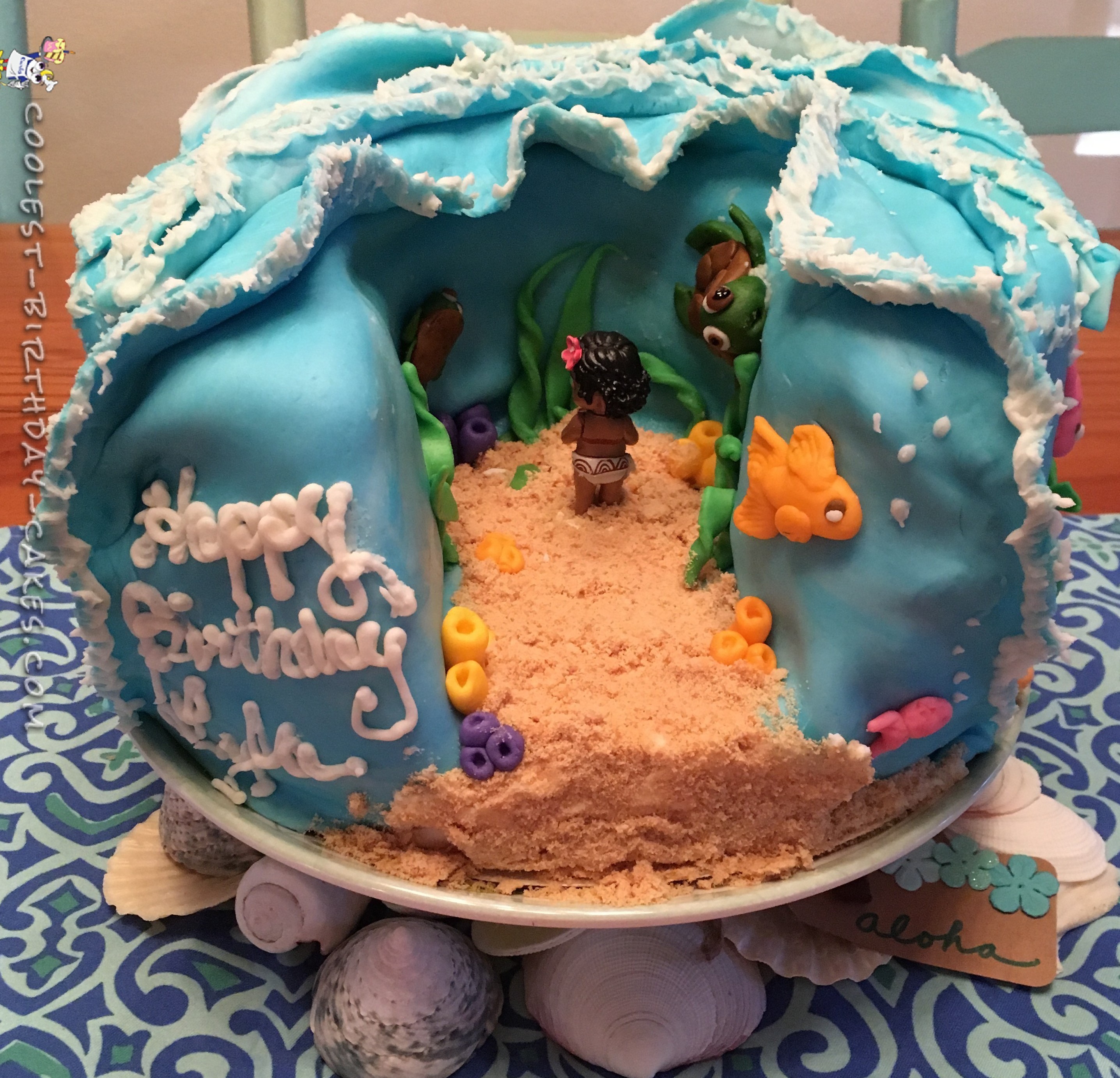 Moana Birthday Cake Ideas