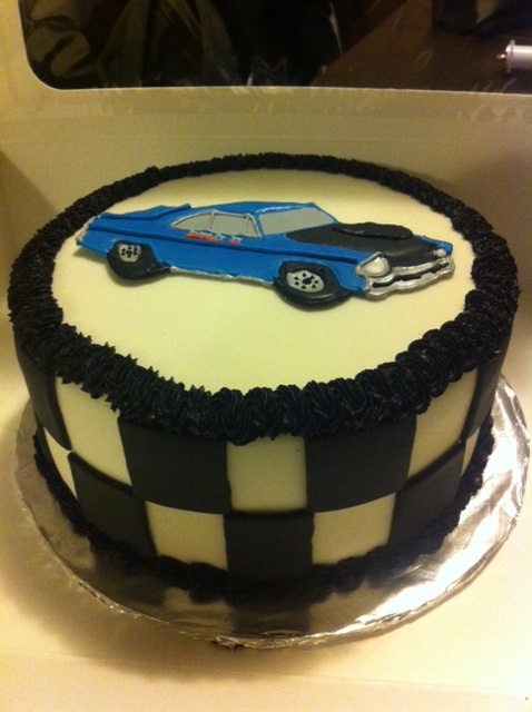 Muscle Car Birthday Cake