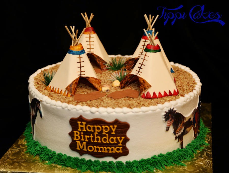 Native American Birthday Cake Designs