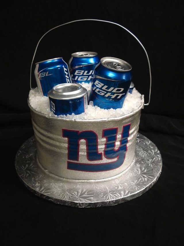 New York Giants Birthday Cake