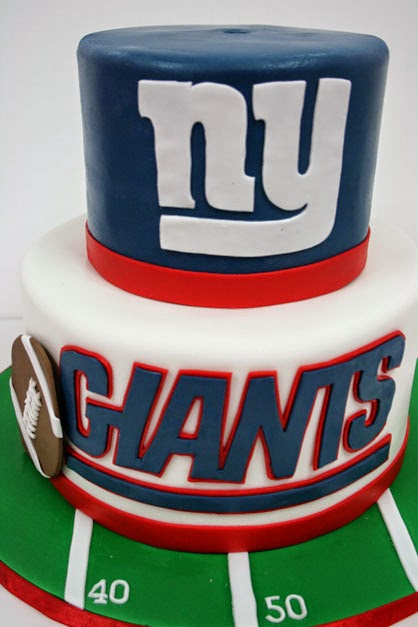 New York Giants Cake