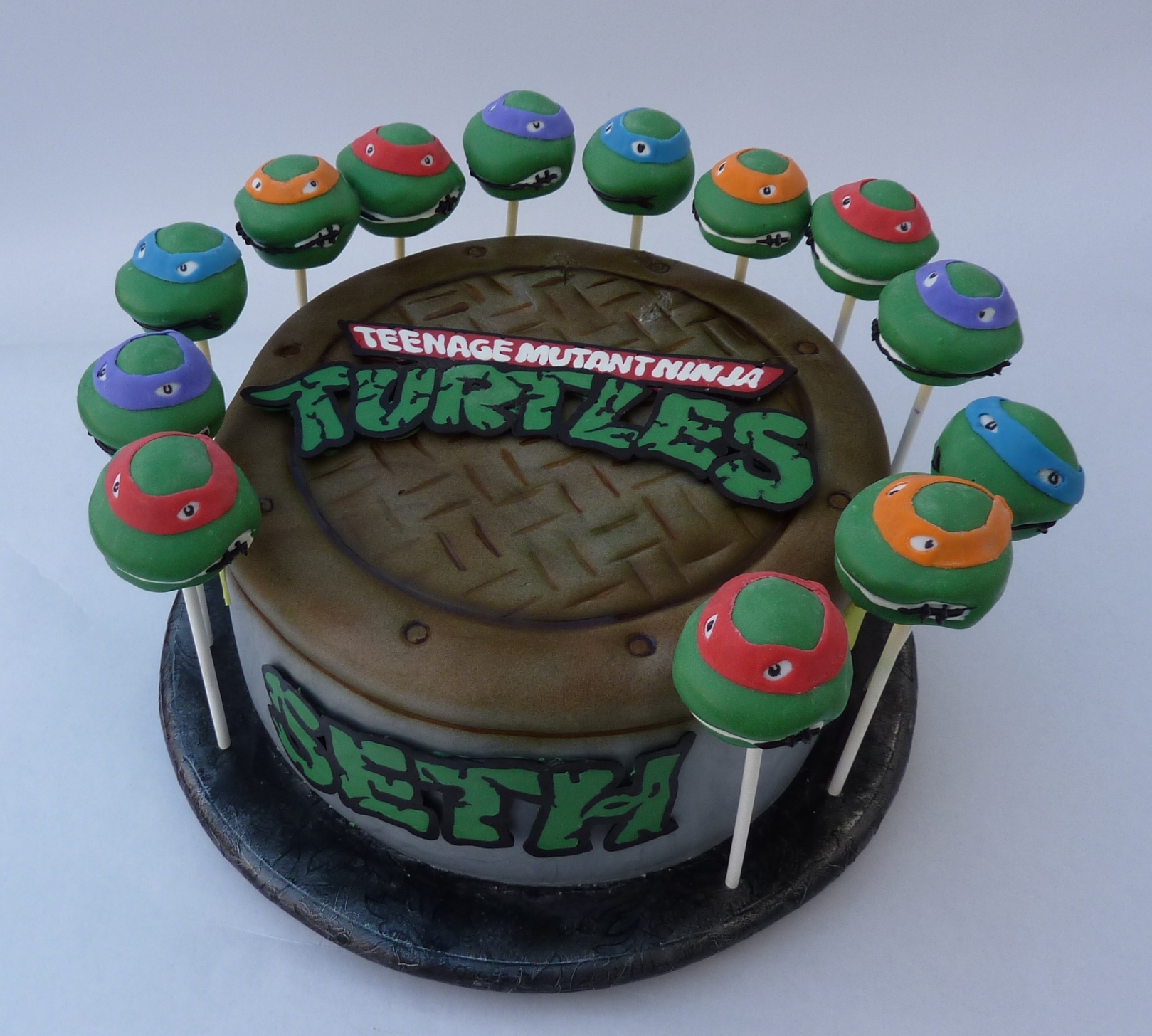 8 Photos of TMNT Birthday Cupcakes