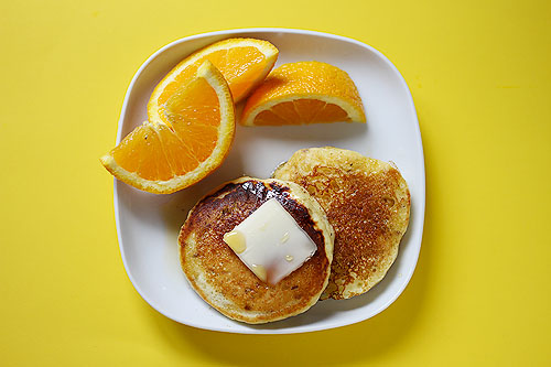 Pancake Recipe with Orange Juice