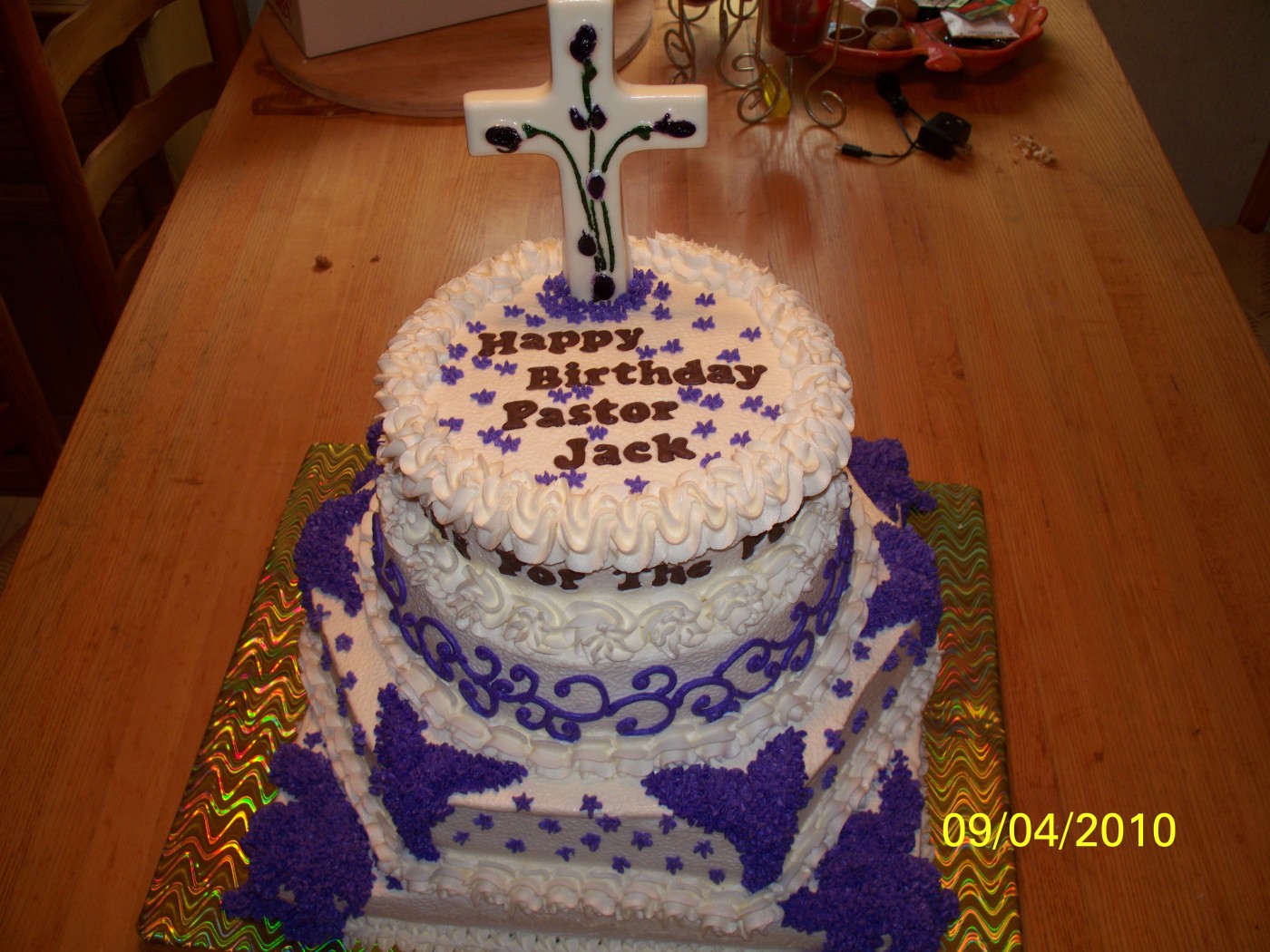 Pastor Birthday Cake Ideas