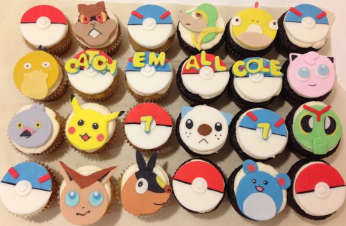 Pokemon Cupcakes