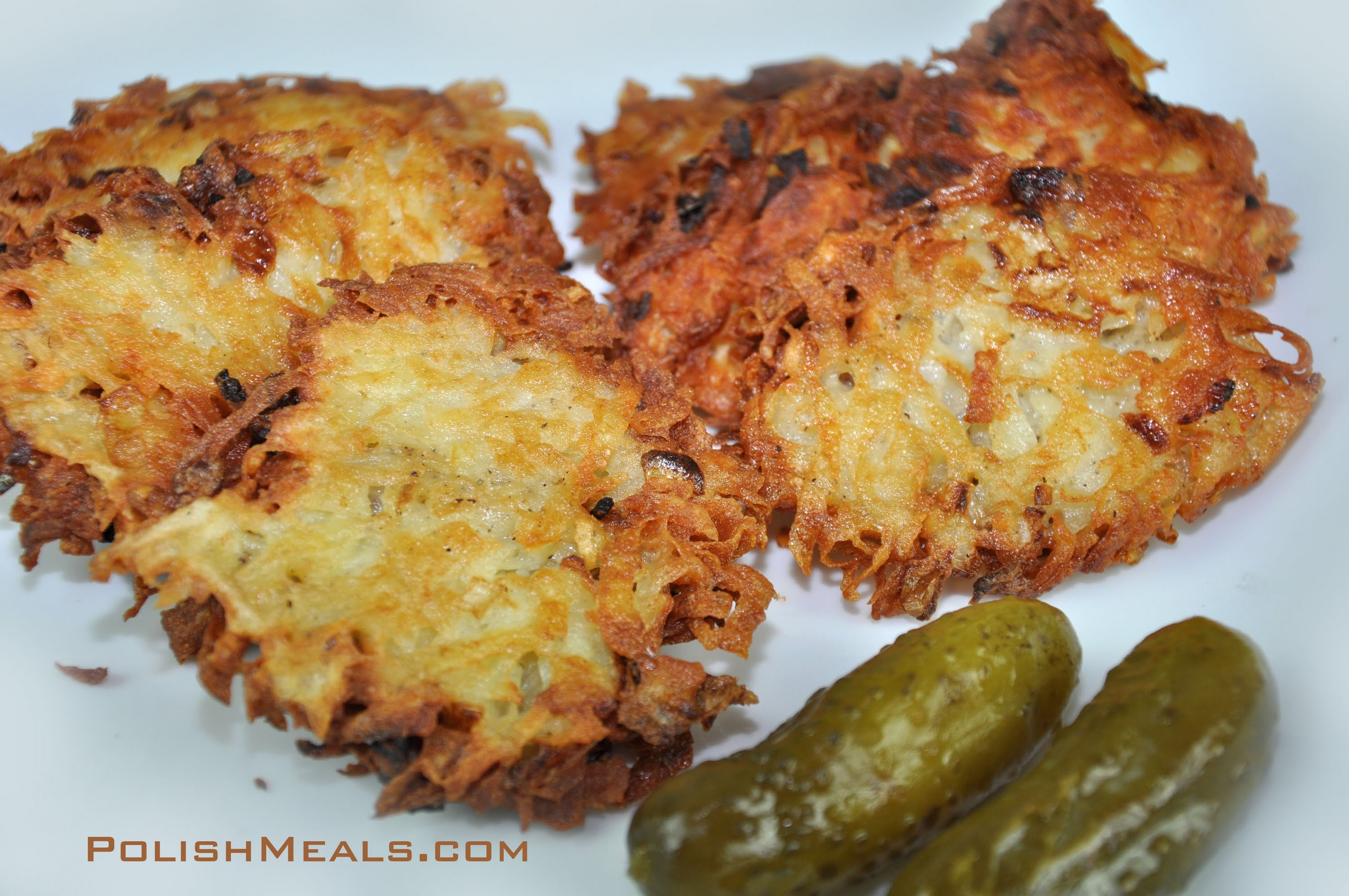 Polish Potato Pancakes Food