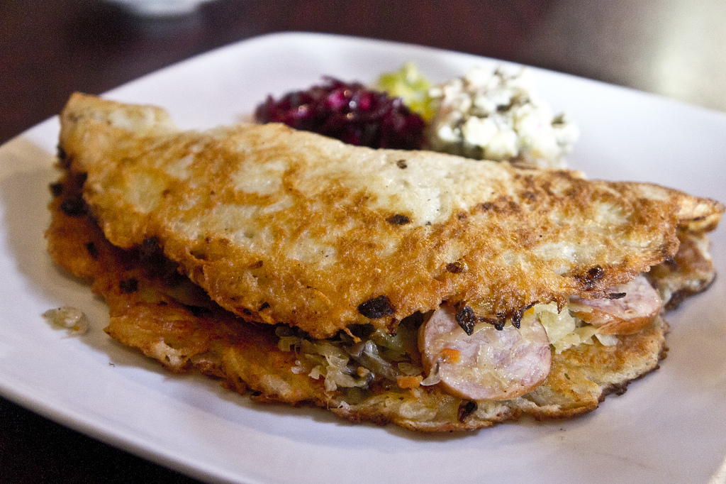 Polish Potato Pancakes Food