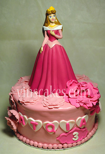 Princess Aurora Birthday Cake