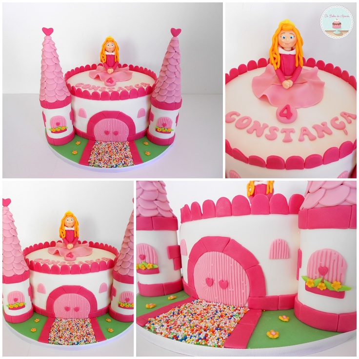 Princess Aurora Birthday Cake