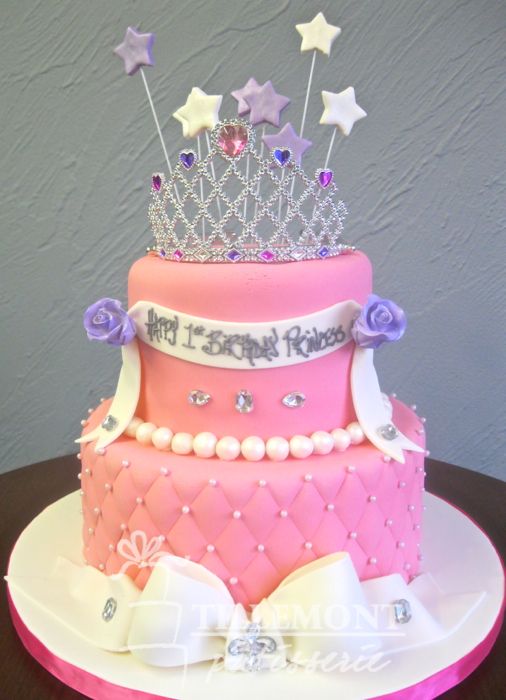 Princess Birthday Cake with Tiara