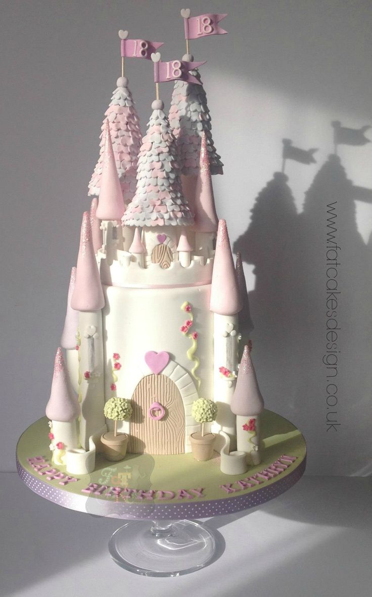 Princess Castle Birthday Cake