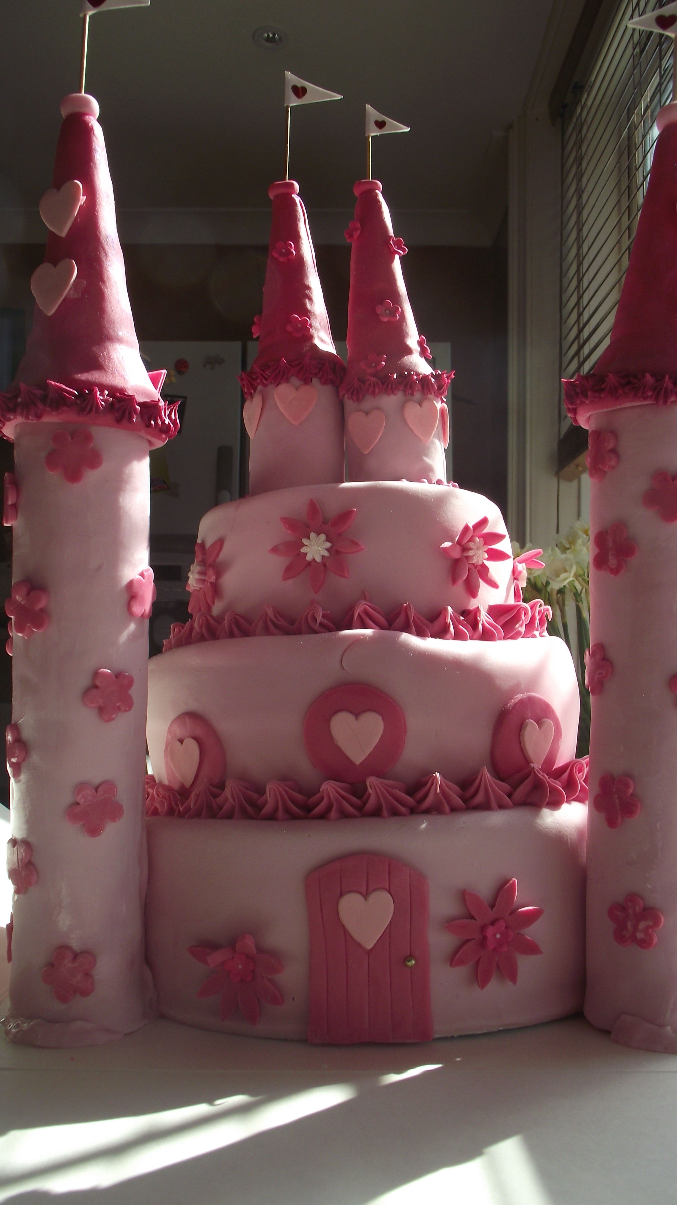 Princess Castle Cake