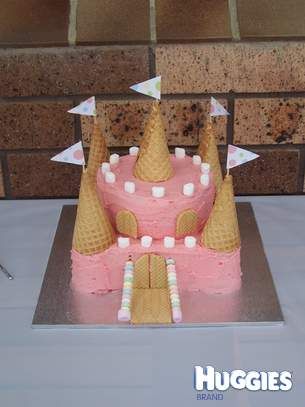 Princess Castle Cake