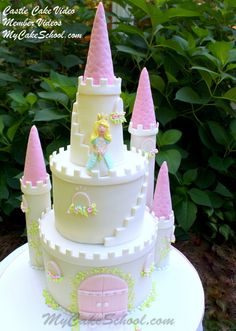 Princess Castle Cake