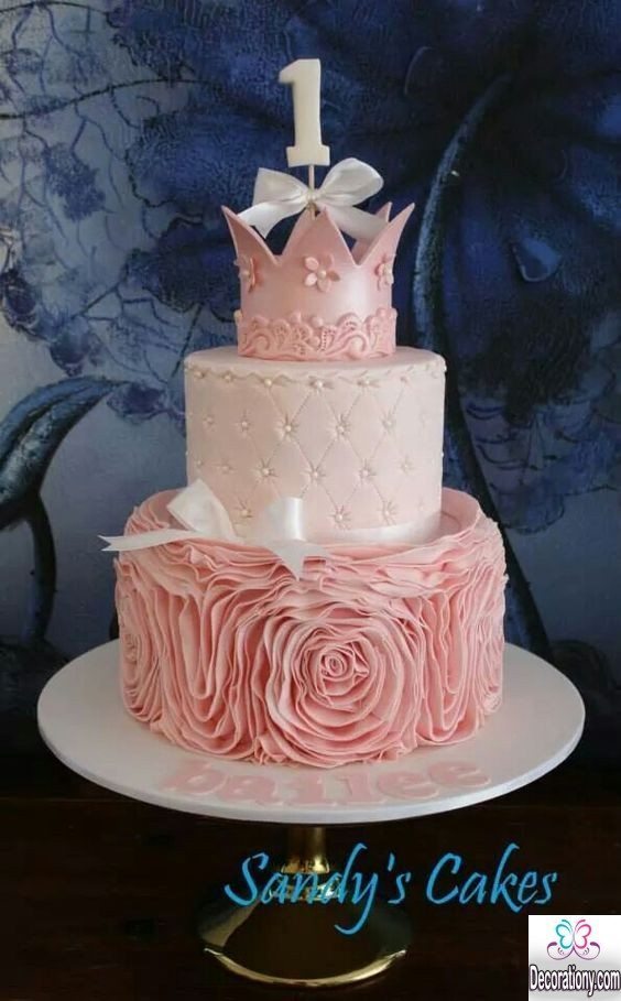 Princess Crown Birthday Cake