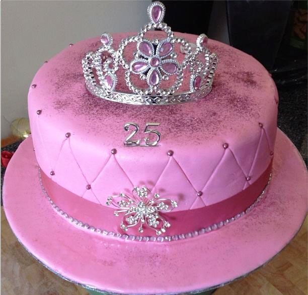 Princess Fondant Birthday Cake