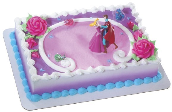 Princess Sleeping Beauty Birthday Cake