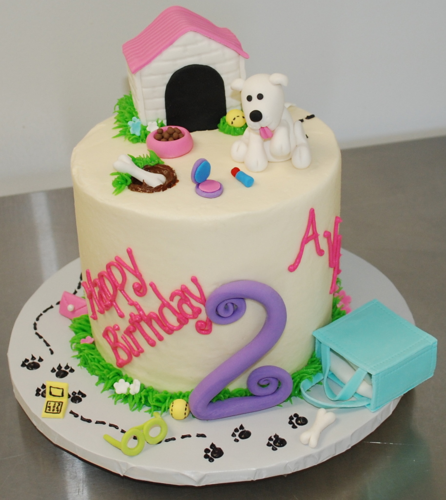 Puppy Birthday Cake