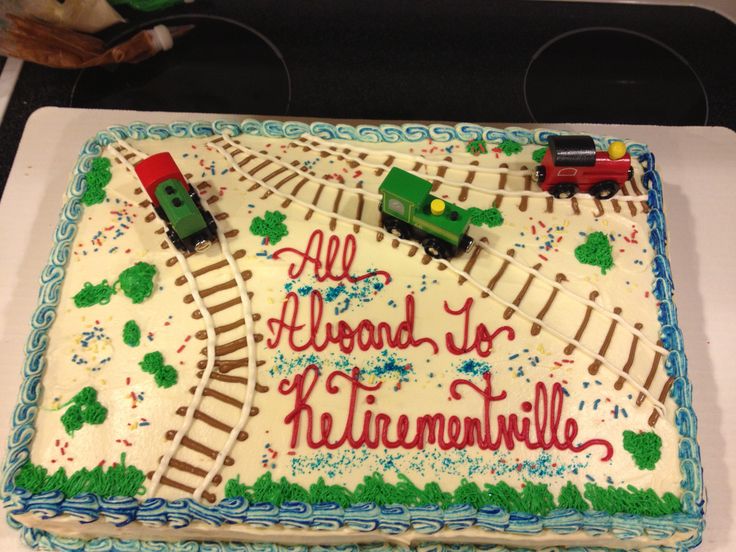 Railroad Retirement Party Ideas