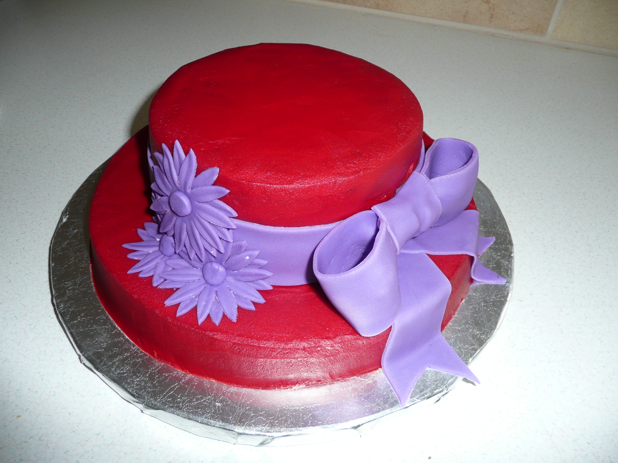 Red Hat Society Cake