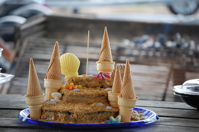 Redneck Birthday Cake