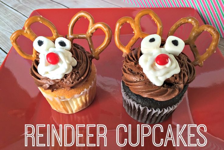 Reindeer Cupcakes Recipe Easy