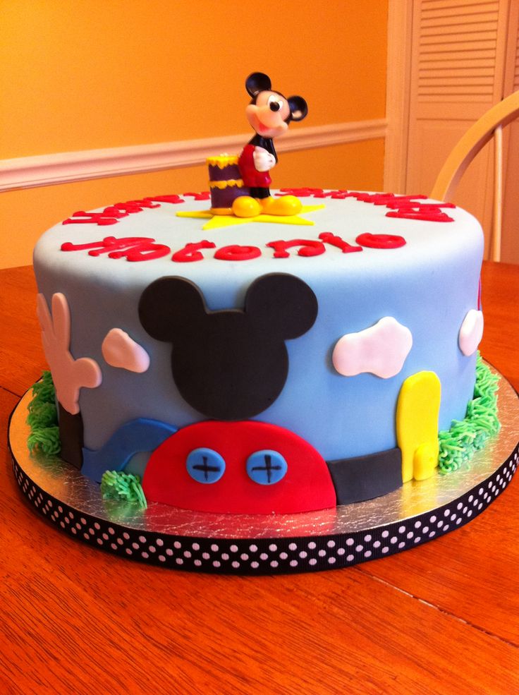 12 Photos of Mickey Mouse Birthday Cakes Sam's Club