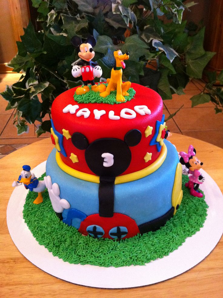 Sam's Club Mickey Mouse Birthday Cake