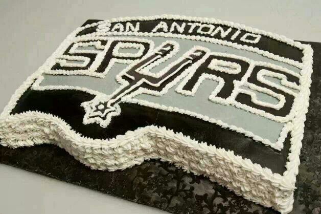 San Antonio Spurs Birthday Cake