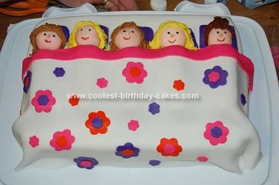 Slumber Party Birthday Cake