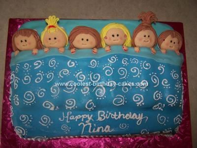 Slumber Party Birthday Cake