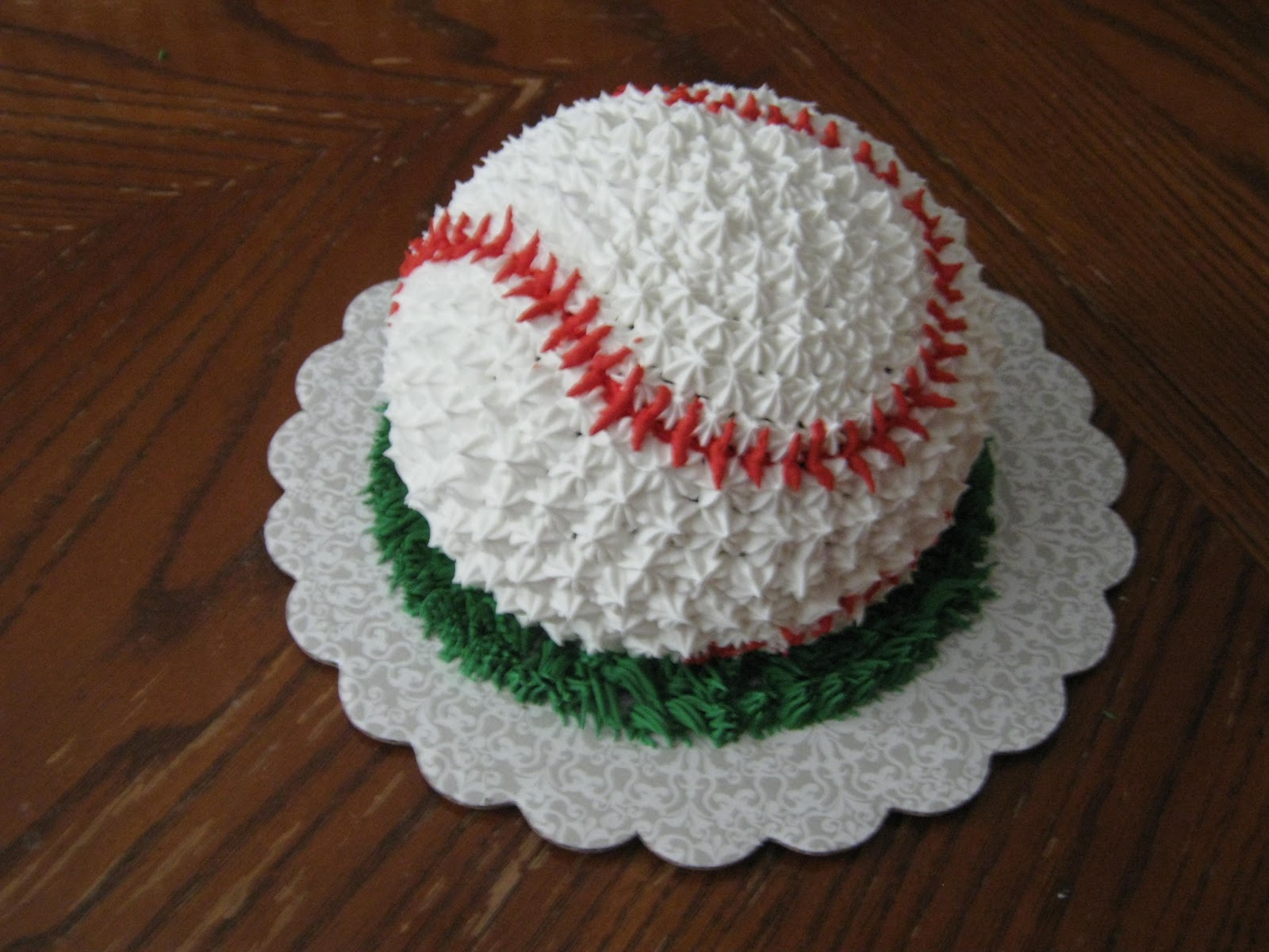 Softball Birthday Cake