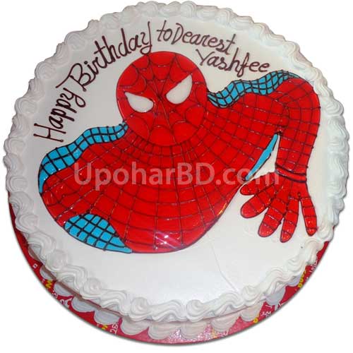 Spider-Man Birthday Cake Designs