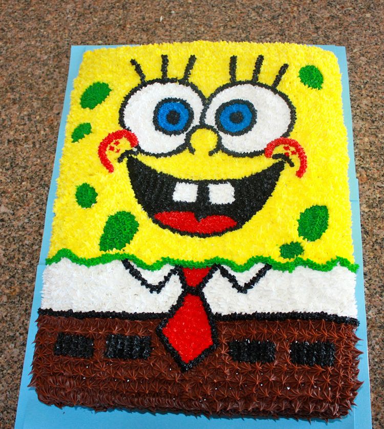 Spongebob Birthday Cake Idea