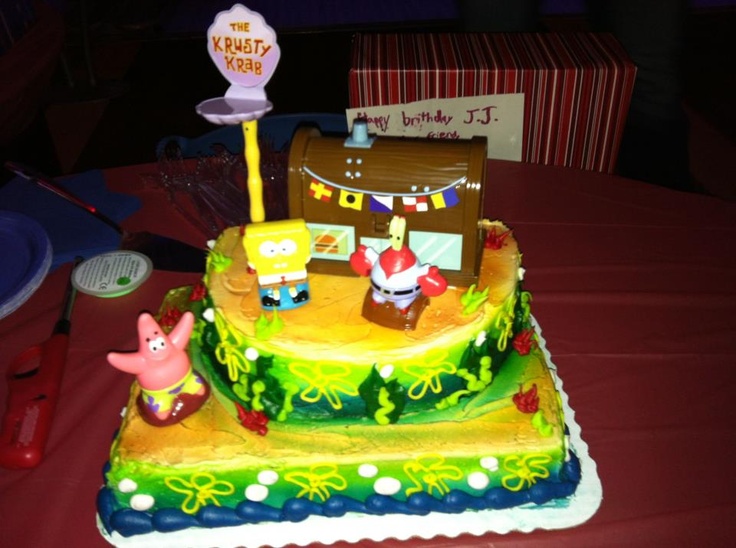 Spongebob SquarePants Birthday Cake