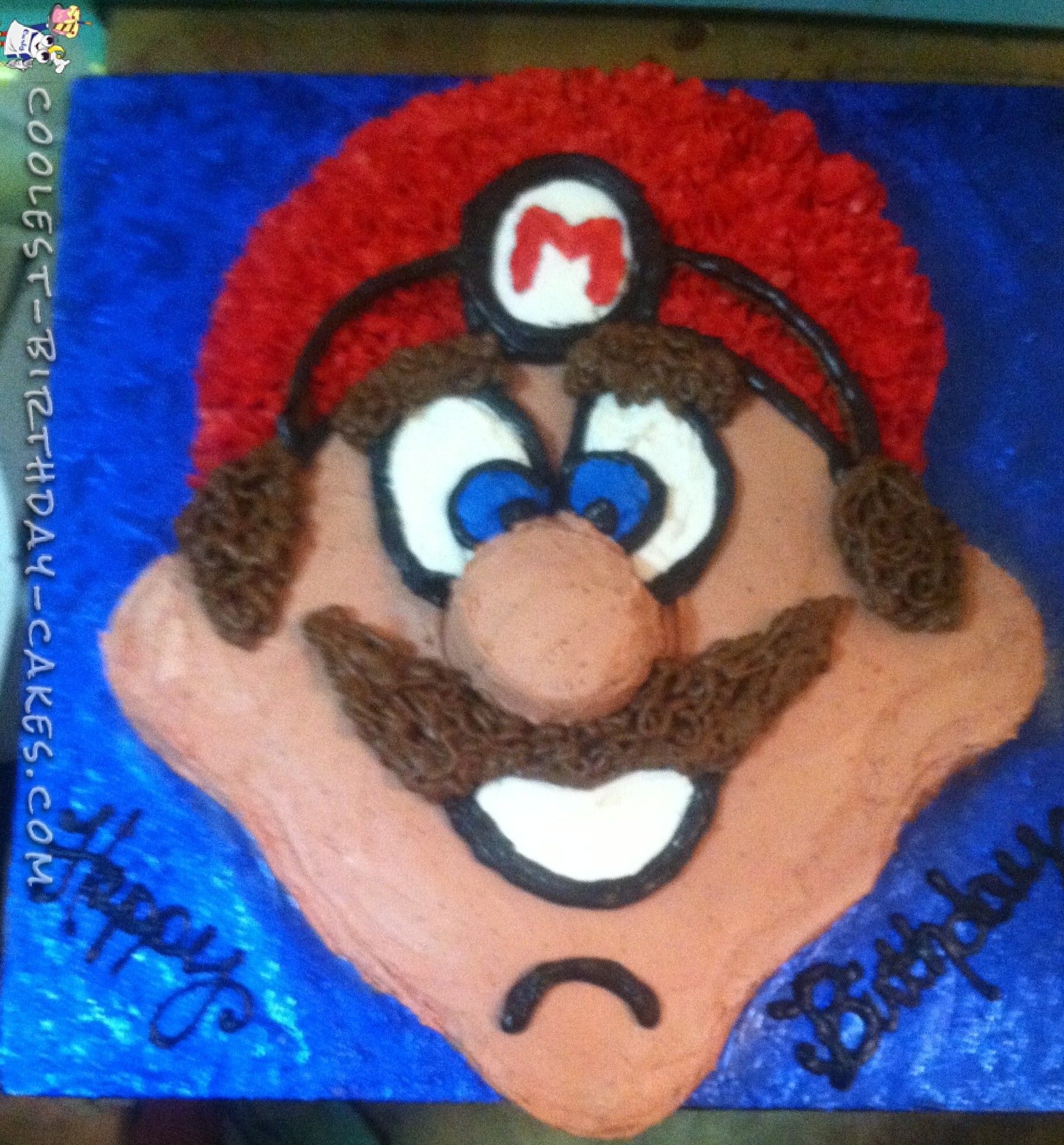 Super Mario Birthday Cake