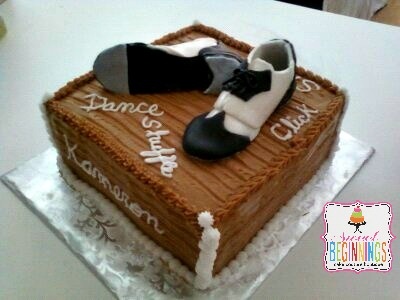 Tap Dance Birthday Cake