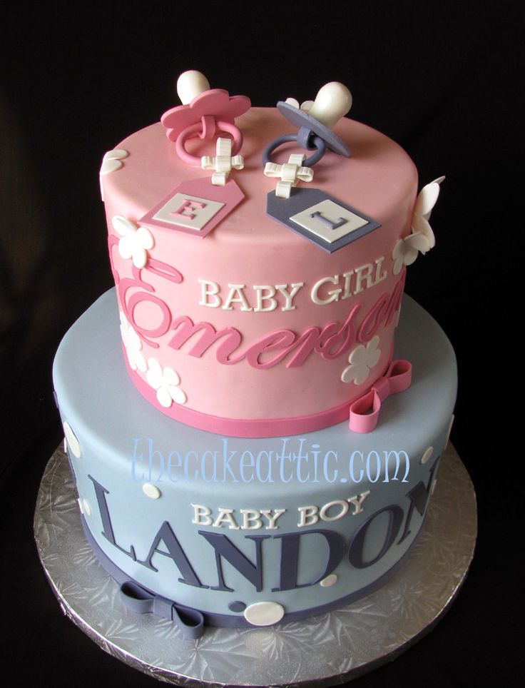 Joint Baby Shower Cake Ideas Baby Shower Ideas