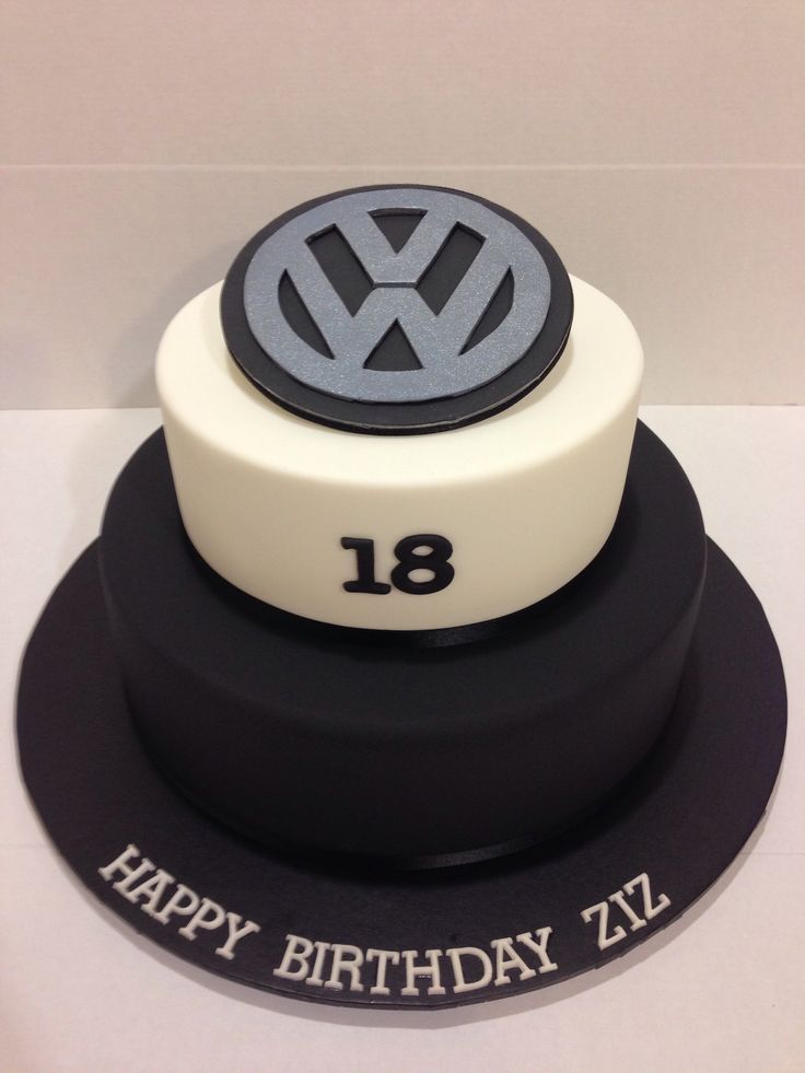 Volkswagen Birthday Cake