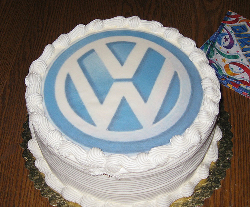 VW Birthday Cake