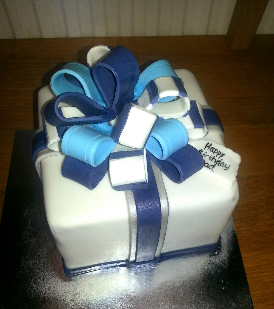 White Birthday Cakes for Men