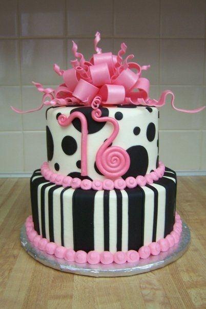 16th Birthday Cake Ideas for Girls