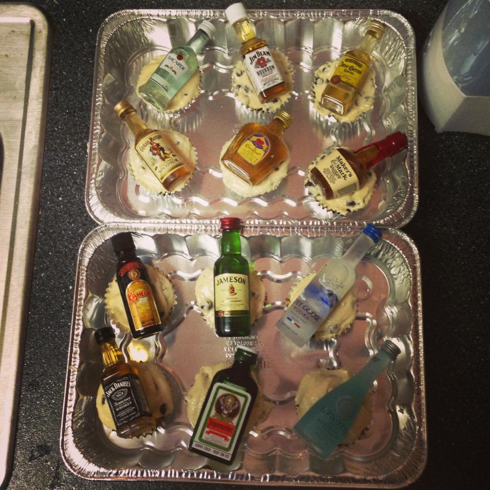 6 Photos of Alcohol Birthday Cakes Ideas